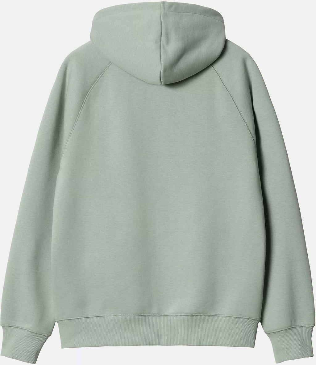 Carhartt Wip Felpa Hooded Chase Jacket Frosted Green Gold Frostedgreen Uomo - 2