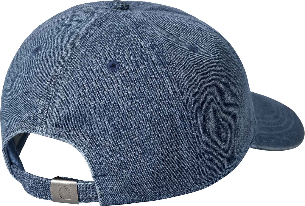 Carhartt Wip Cappello Lincoln Cap Blue Bleached Bluebleached Uomo - 2