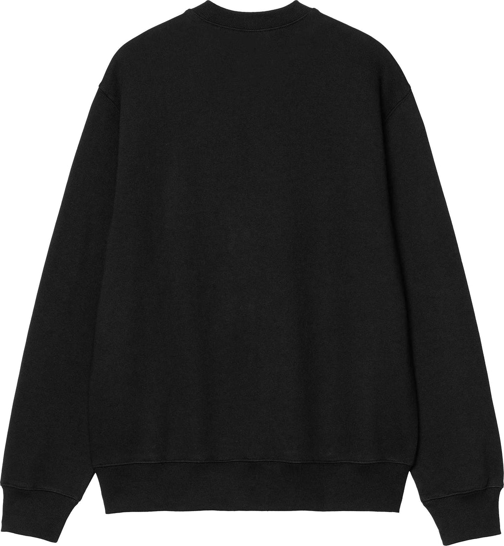 Carhartt Wip Felpa Rivet Sript Sweat Black Nero Uomo - 2