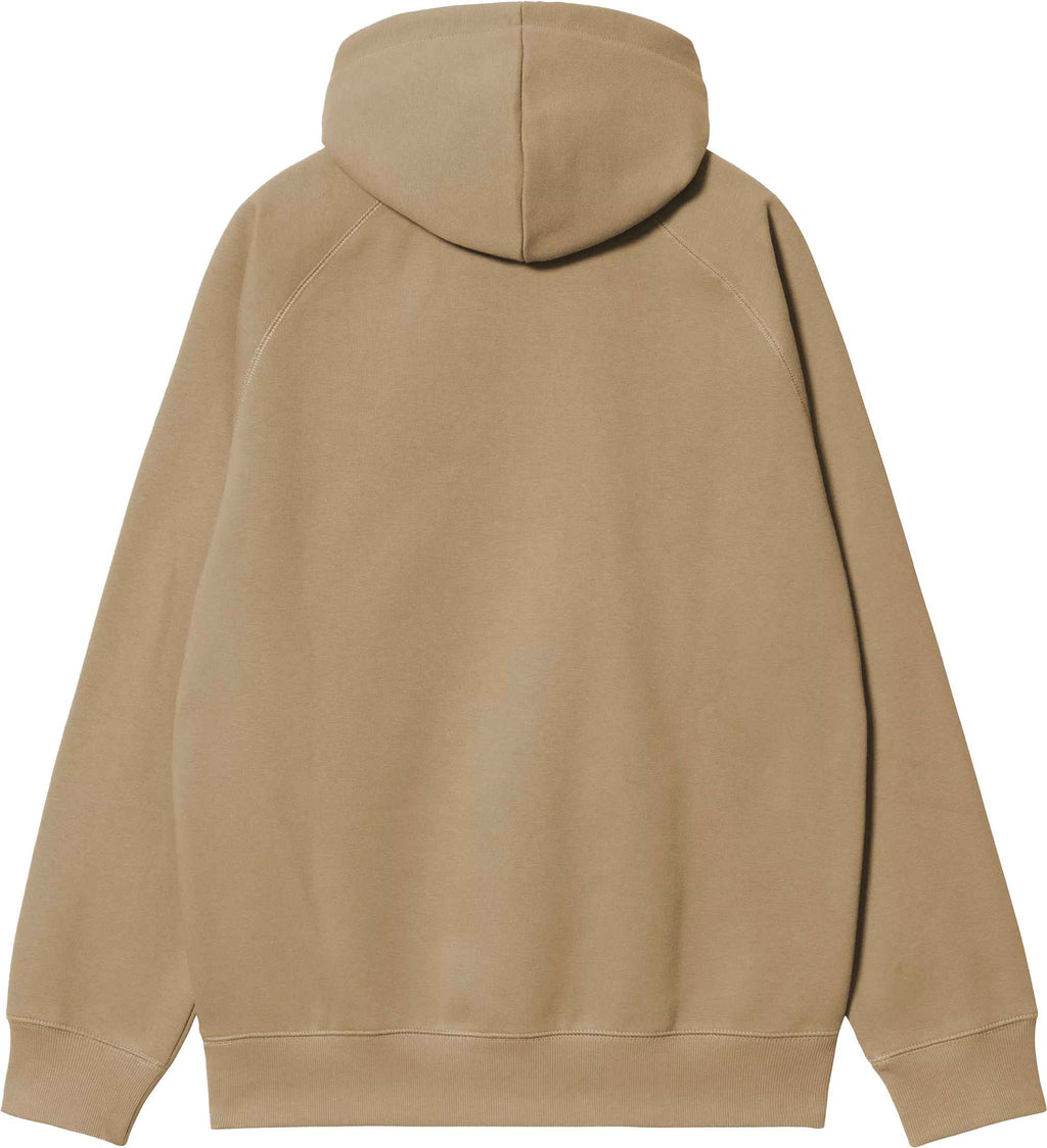 Carhartt Wip Felpa Hooded Chase Sweat Peanut Gold Uomo - 2