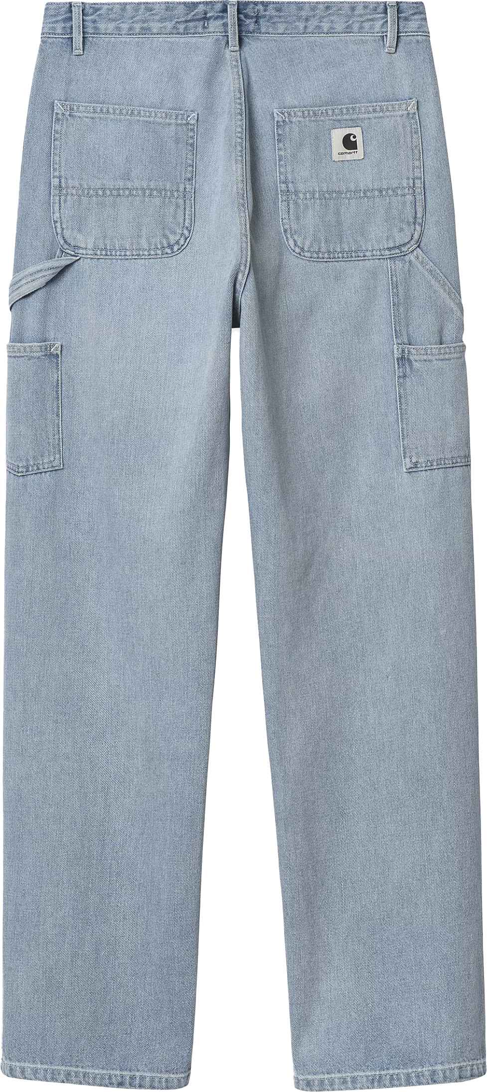 Carhartt Wip Jeans W Pierce Pant Straight Blue Light Stone Washed Bluelight Donna - 1
