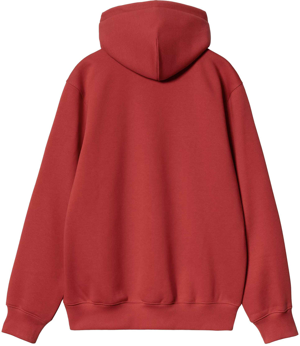 Carhartt Wip Felpa Hooded Carhartt Sweat Cherry Space Uomo - 2