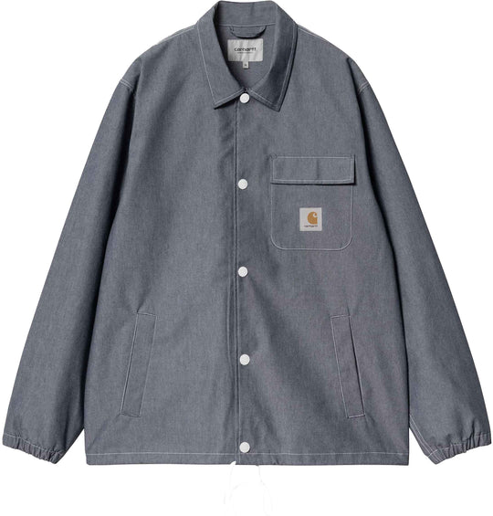 Carhartt Wip Giacca Blake Coach Jacket Blue Rinsed Uomo Bluerinsed