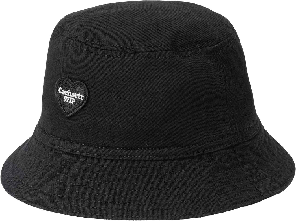 Carhartt Wip Cappello Drewe Bucket Hat Black Rinsed Uomo - 1