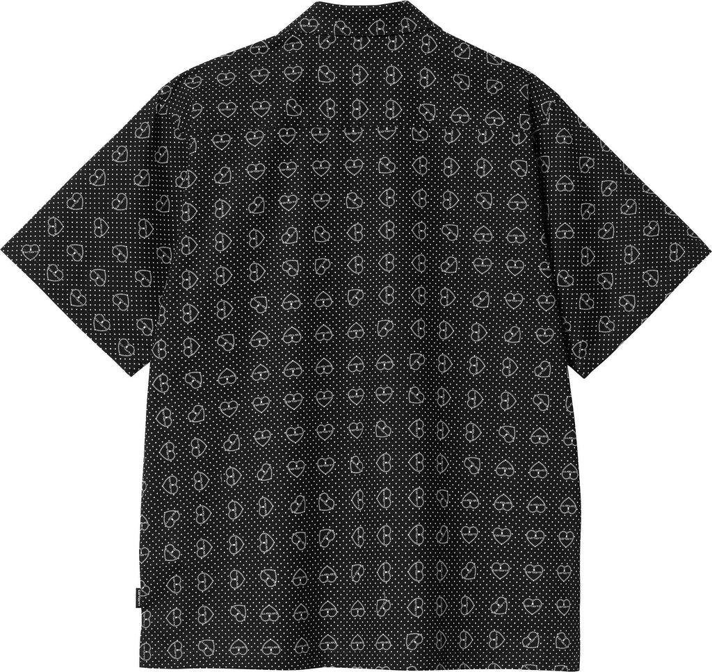 Carhartt Wip Camicia Ss Furoshiki Shirt Print Black Uomo - 2