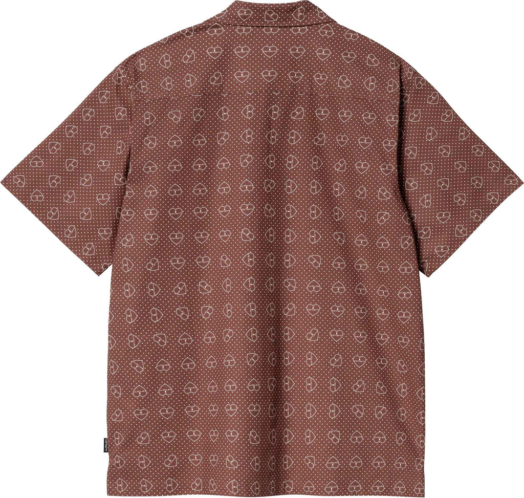 Carhartt Wip Camicia Ss Furoshiki Shirt Print Henna Uomo - 2