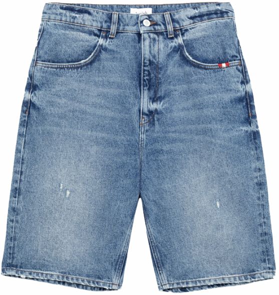Amish Short Jeans Bermuda Tommy Denim Labrea Blue Uomo - 1