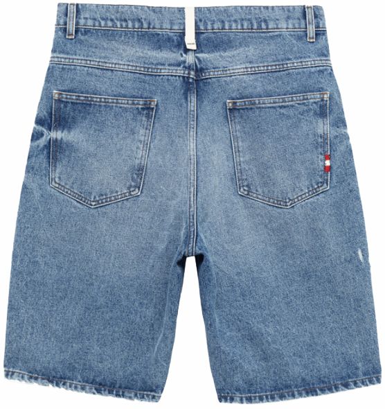 Amish Short Jeans Bermuda Tommy Denim Labrea Blue Uomo - 2