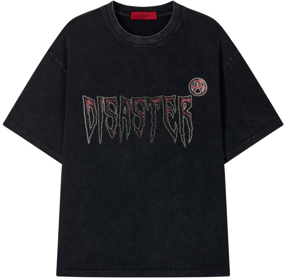 Acupuncture T-shirt Acu Disaster T-shirt Black Uomo - 1