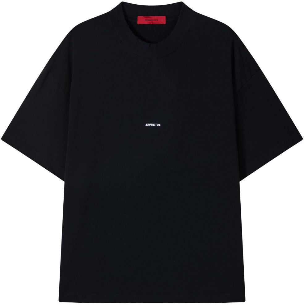 Acupuncture T-shirt Logo T-shirt Black Uomo - 1