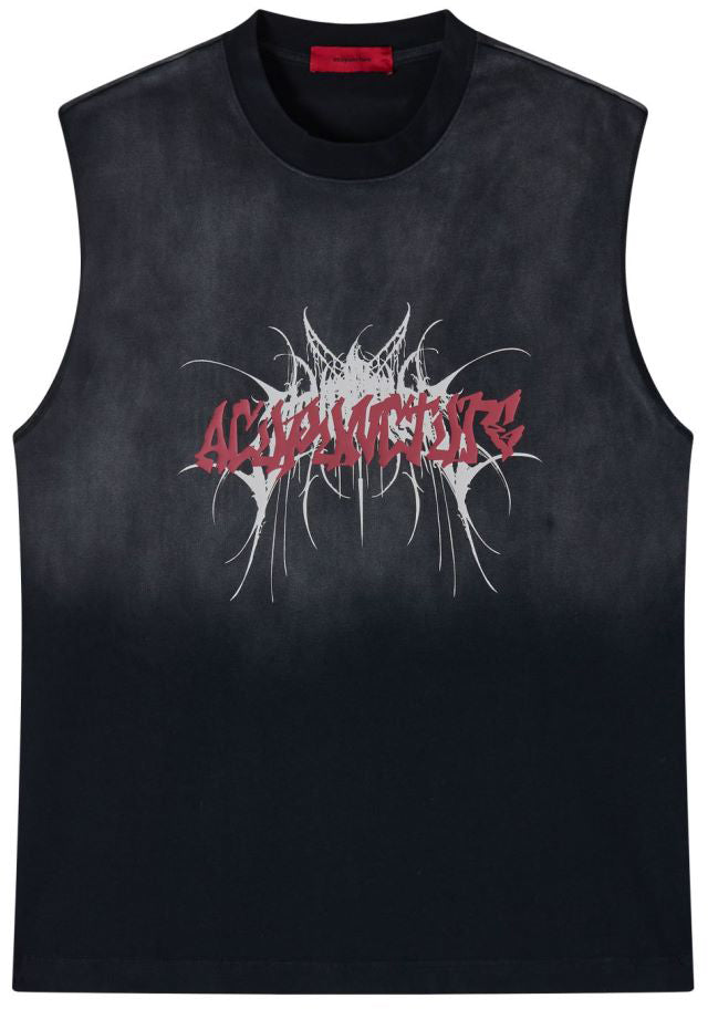 Acupuncture Maglione Sleeveless Sweater Black Uomo - 1