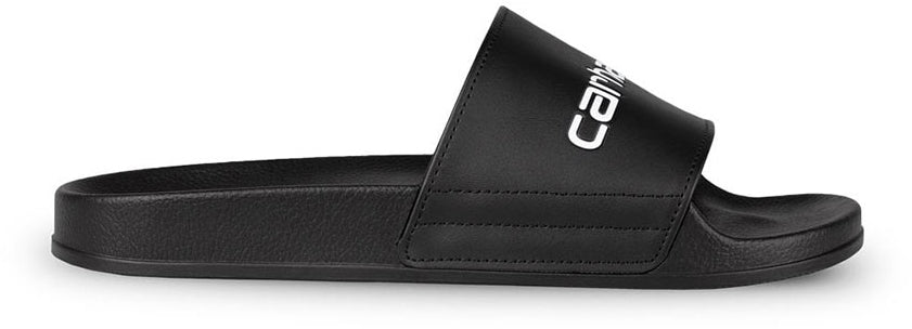 Carhartt Wip Ciabatte Slippers Black White Uomo - 3