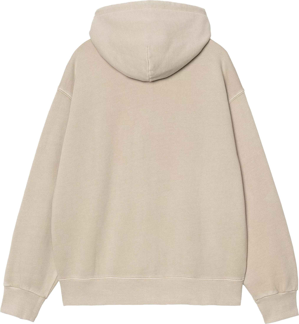 Carhartt Wip Felpa Hooded Nelson Jacket Fleur De Sel Garment Dyed Fleurdeselgarmentdyed Uomo - 2