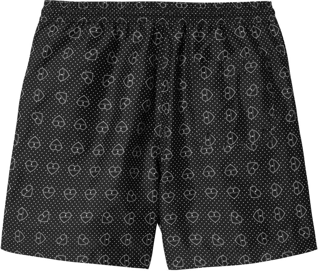 Carhartt Wip Costume Slater Swim Trunks Furoshiki Print Black Uomo - 1
