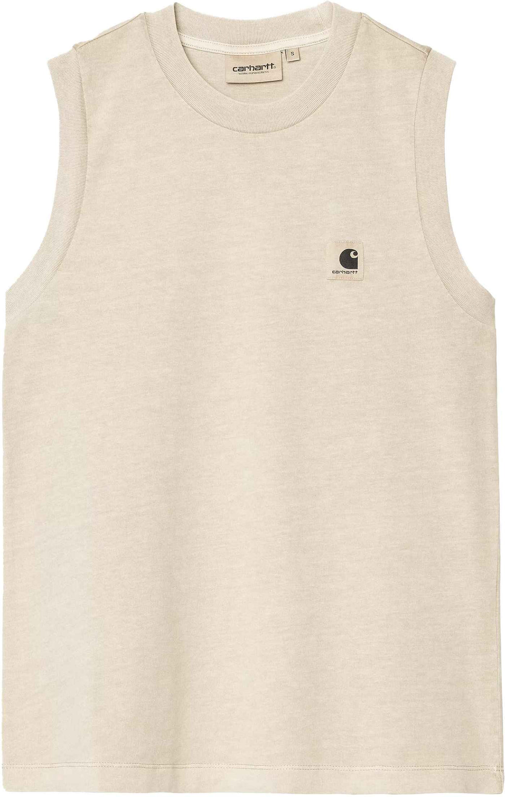 Carhartt Wip Canotta W Nelson A Shirt Fleur De Sel Garment Dyed Fleurdesel Donna - 1