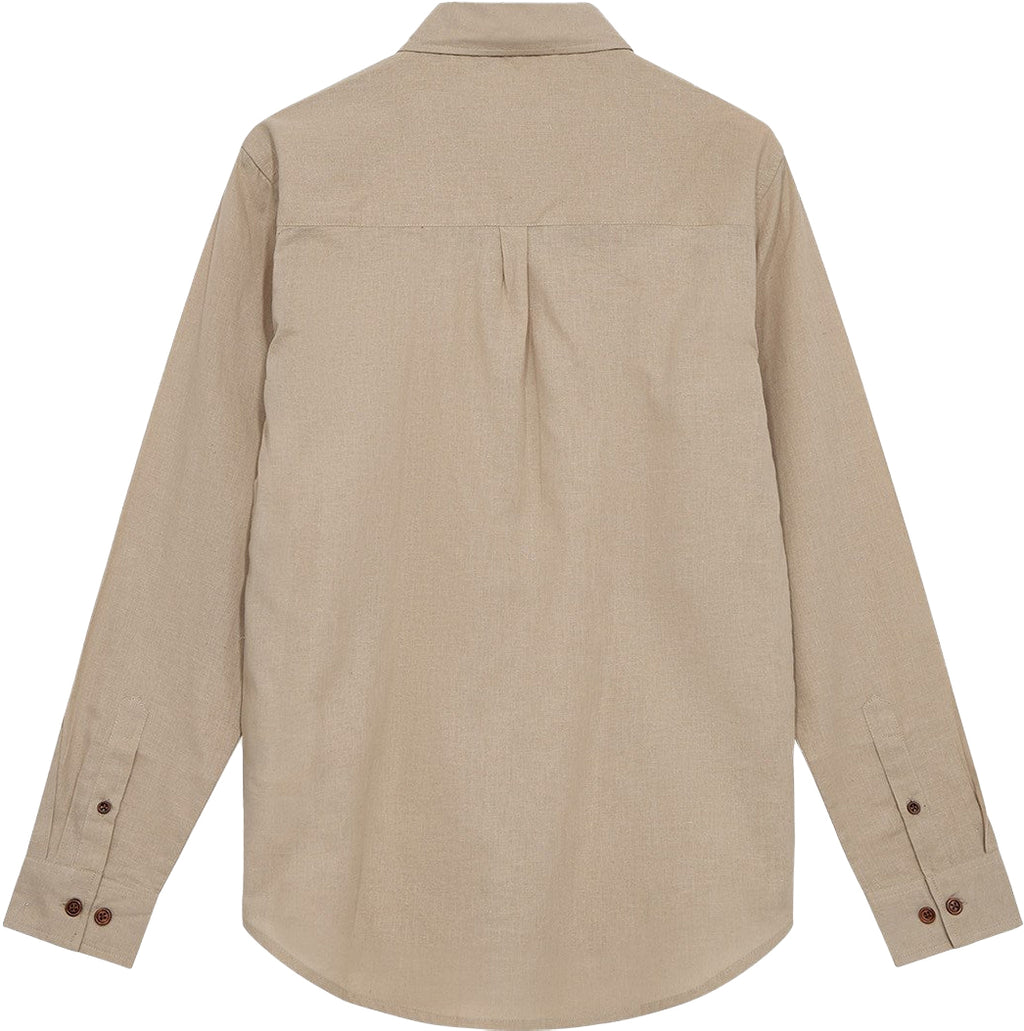 Anerkjendt Camicia Ls Ankleif Cotton Linen Shirt Feather Grey Feathergreymacro_color:feathergrey Uomo - 2