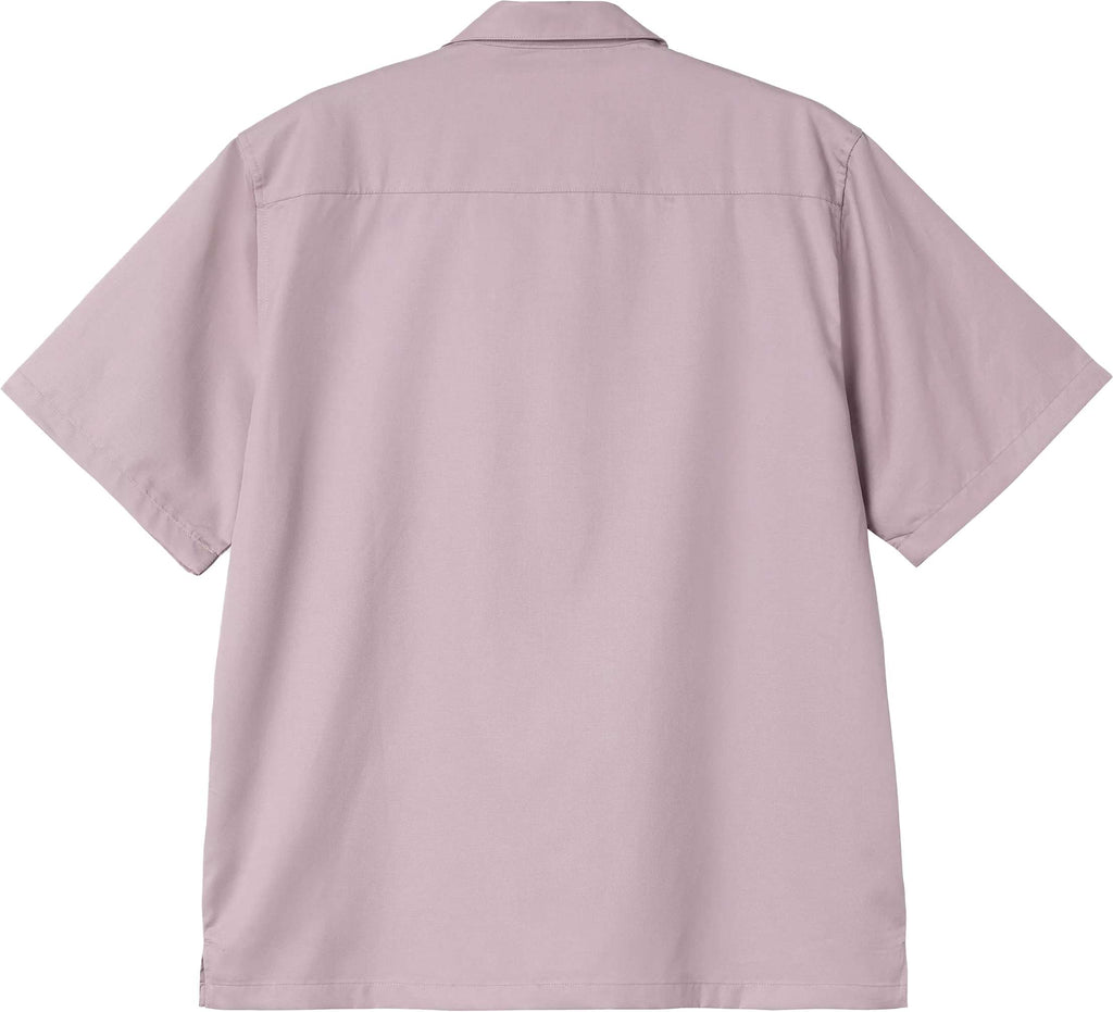 Carhartt Wip Camicia Ss Delray Shirt Hortensia White Hortensiawhite Uomo - 2