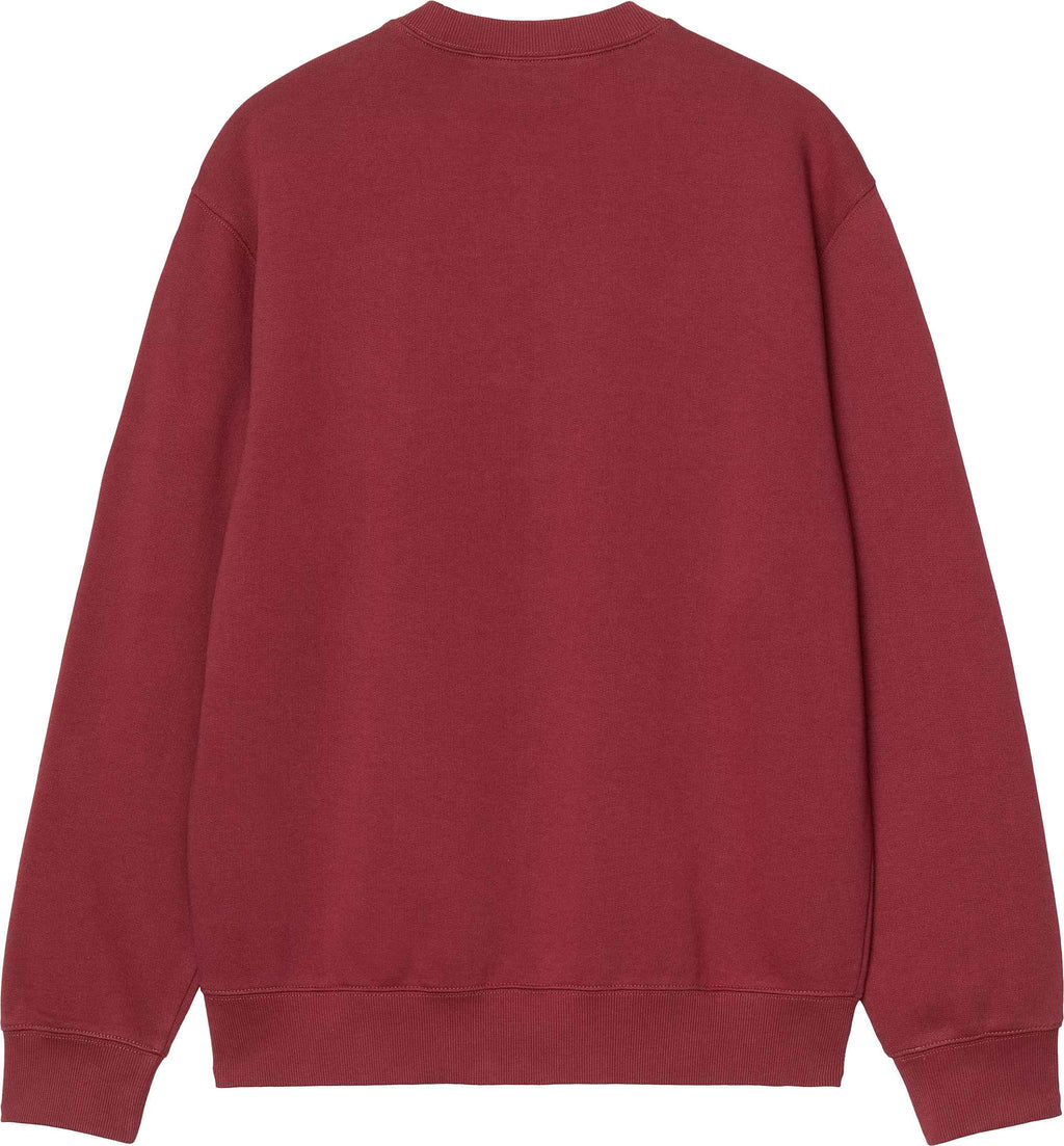 Carhartt Wip Felpa Alumni Sweat Scarlet Uomo - 2