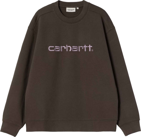 Carhartt Wip Felpa Women Carhartt Sweat Vitola Phlox Uomo Vitolaphlox