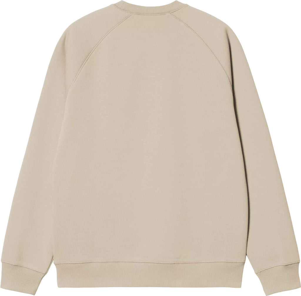 Carhartt Wip Felpa Chase Sweat Fleur De Sel Gold Fleurdeselgold Uomo - 2