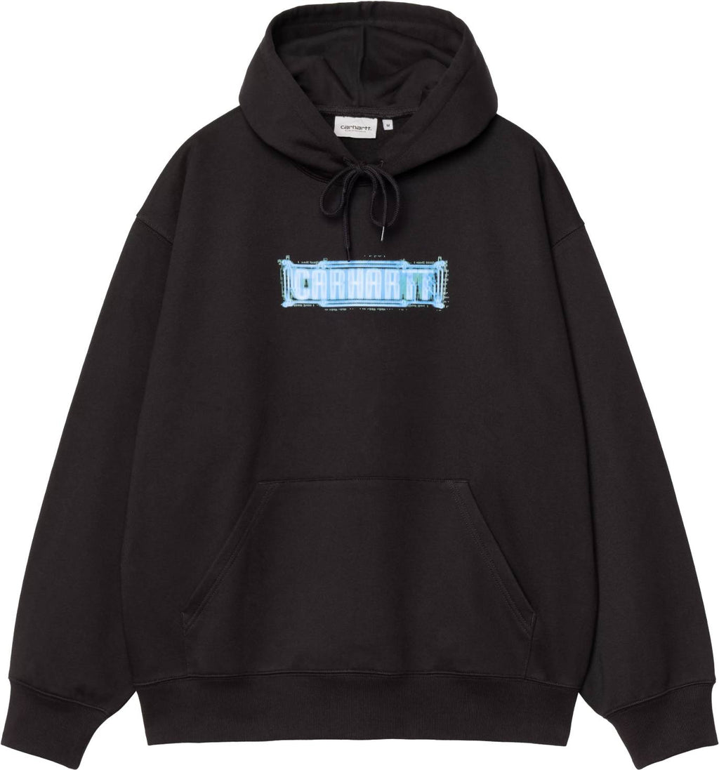 Carhartt Wip Felpa Hooded Electric Boogie Sweat Black Uomo - 2