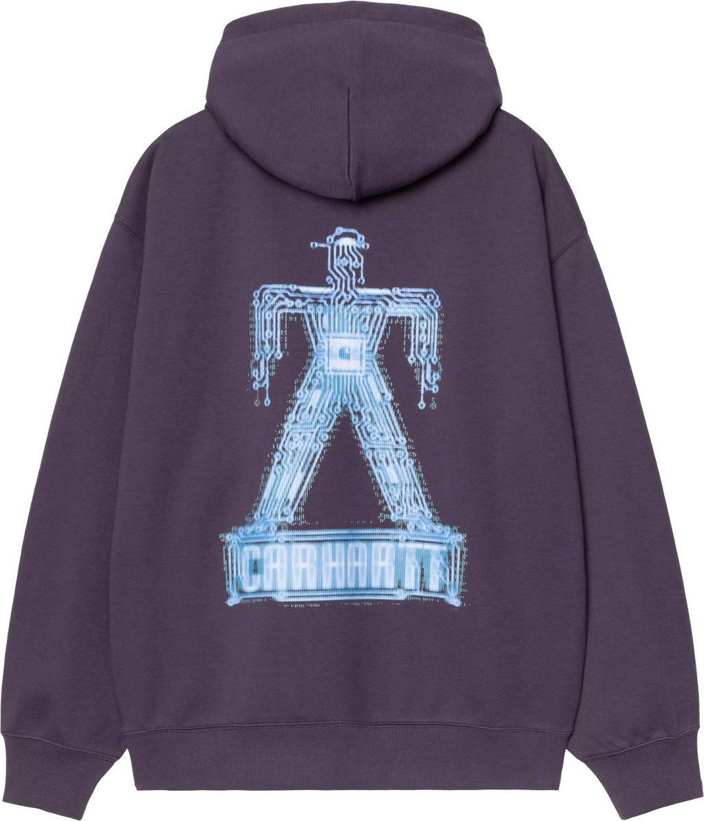 Carhartt Wip Felpa Hooded Electric Boogie Sweat Lokers Uomo - 2