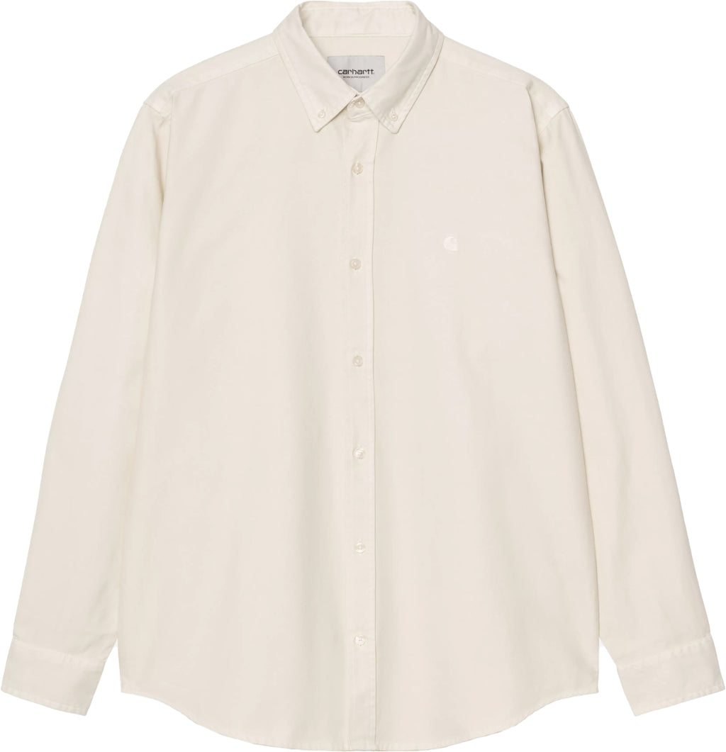 Carhartt Wip Camicia Ls Bolton Shirt Salt Uomo - 1