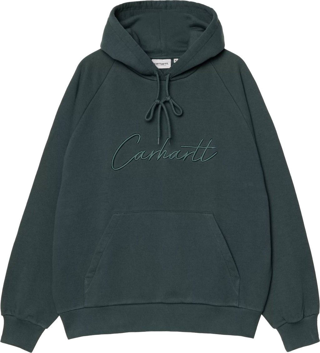 Carhartt Wip Felpa Hooded Ray Sweat Dark Fir Darkfir Uomo - 1