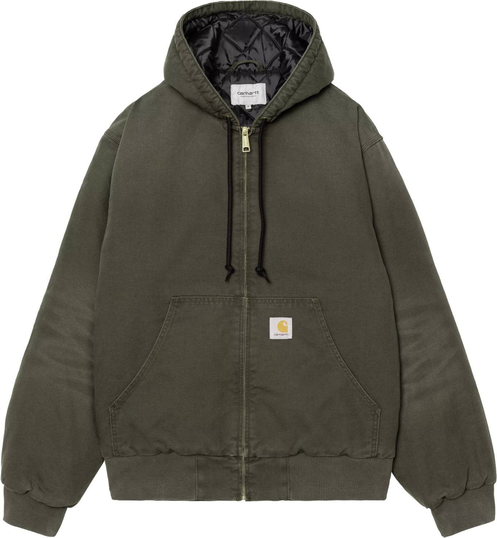 Carhartt Wip Giacca Og Active Jacket Olive Stone Canvas Olivestonecanvas Uomo - 1