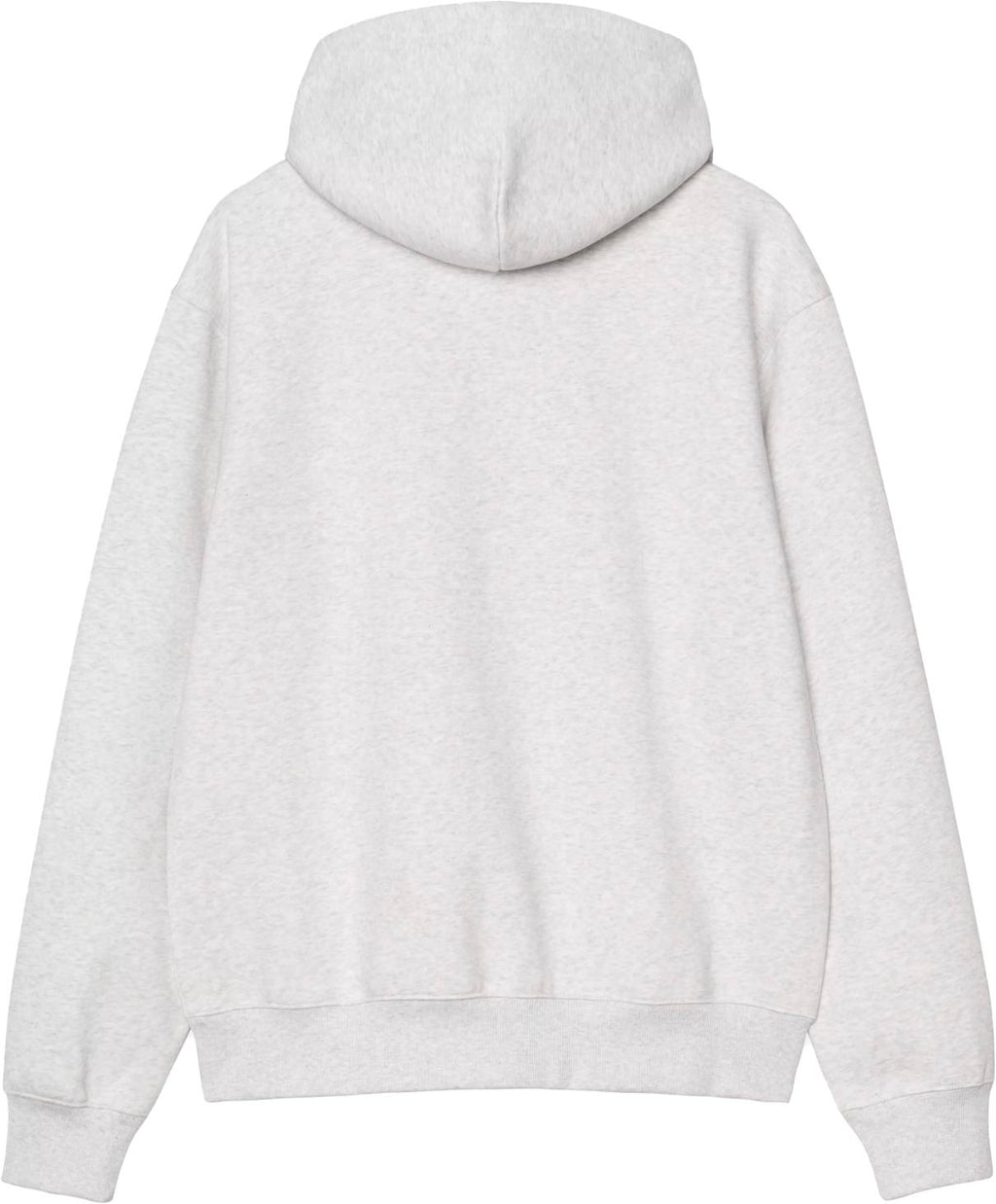 Carhartt Wip Felpa Hooded Carhartt Sweat Ash Heather Rondo Ashheatherrondo Uomo - 2