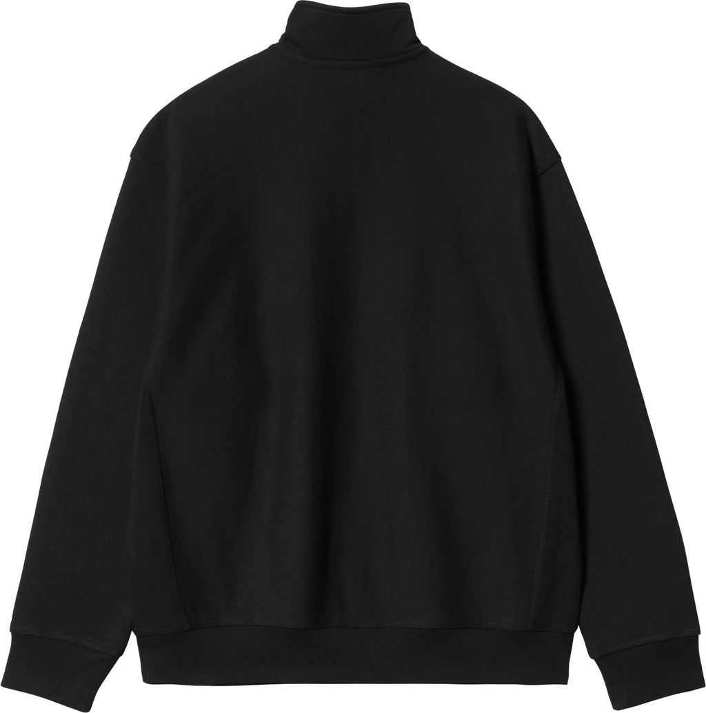 Carhartt Wip Felpa Half Zip American Script Sweat Black Uomo - 2