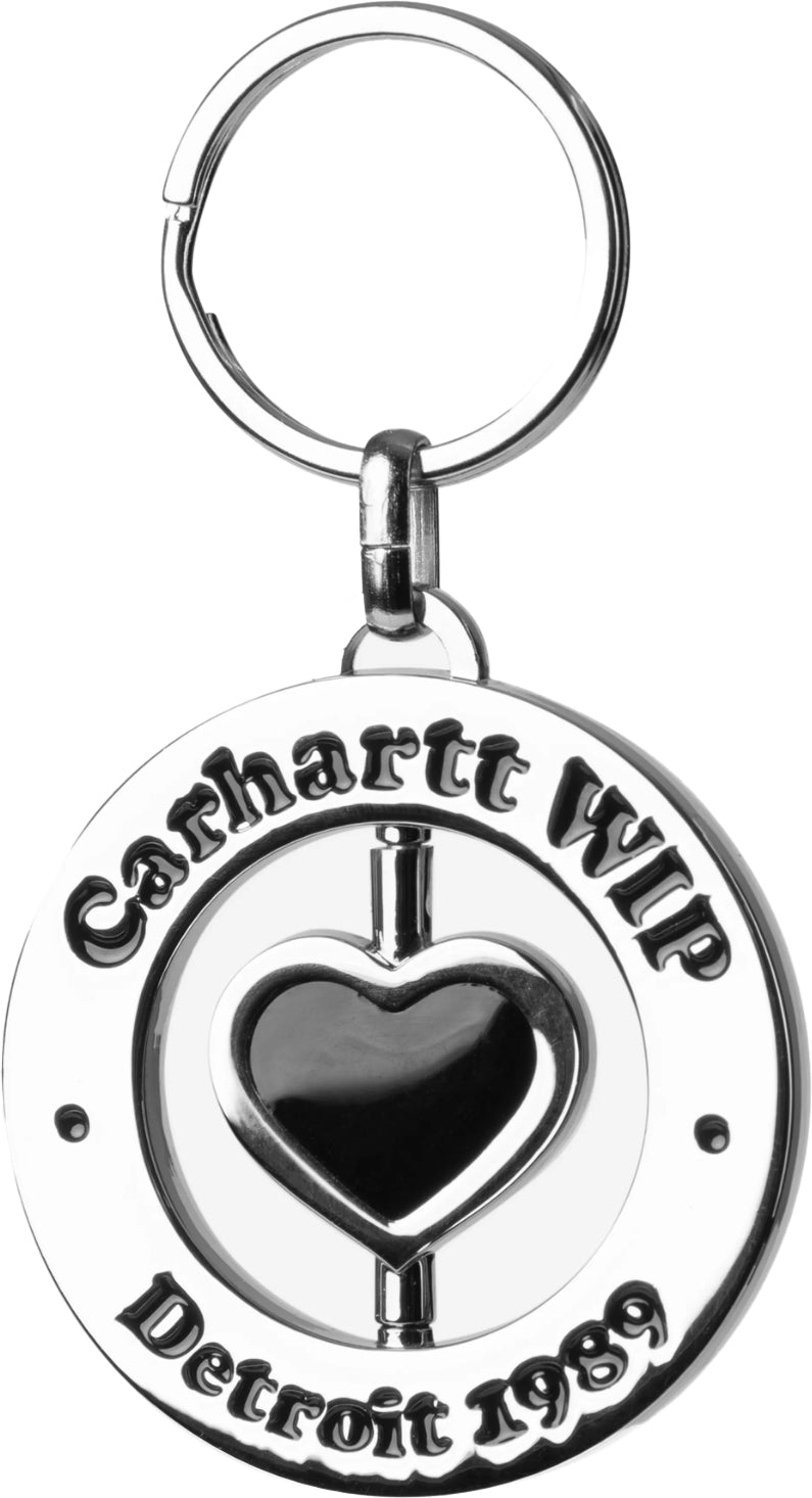 Carhartt Wip Carhartt Portachiavi Modality Keychain Silver Uomo - 1