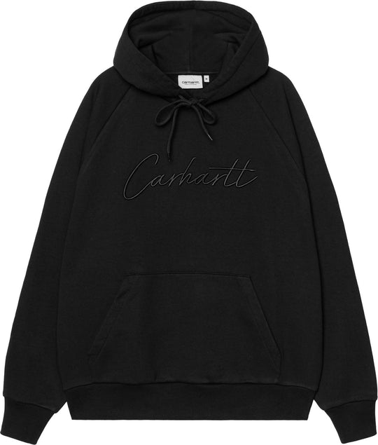 Carhartt Wip Felpa Hooded Ray Sweat Black Uomo