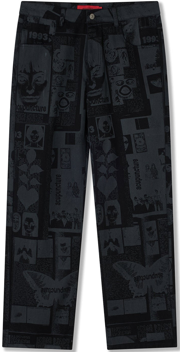 Acupuncture Jeans Manifesto Denim Dark Grey Darkgrey Uomo - 1