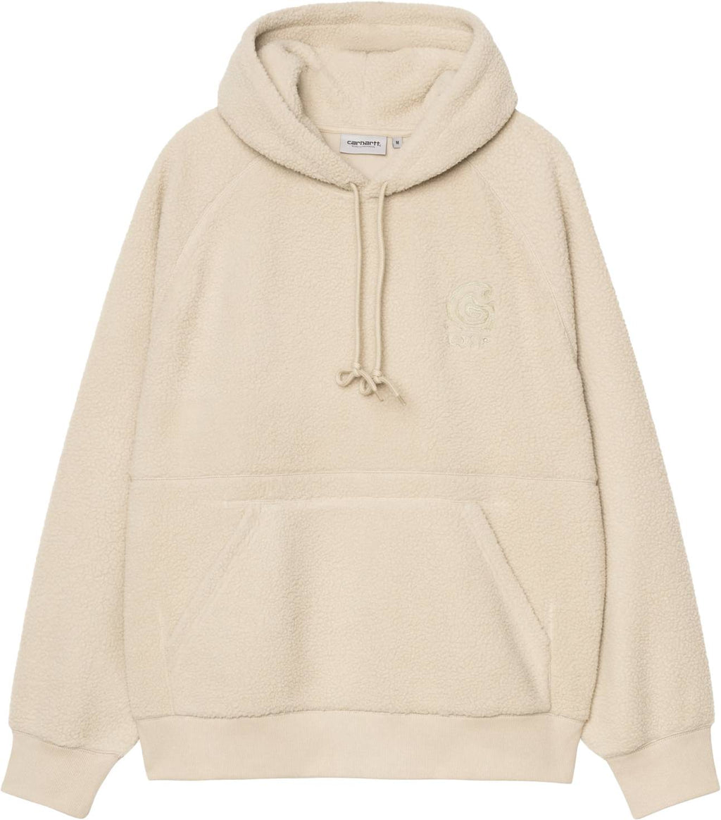 Carhartt Wip Felpa Hooded Helix Sweat Fleur De Sel Wall Fleurdeselwall Uomo - 1