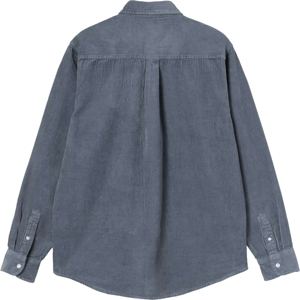 Carhartt Wip Camicia Ls Madison Cord Shirt Angelite Angelite Uomo - 2