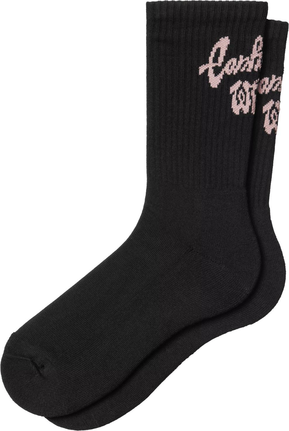 Carhartt Wip Calze Chedda Socks Black Glassy Pink Blackglassypink Uomo - 1