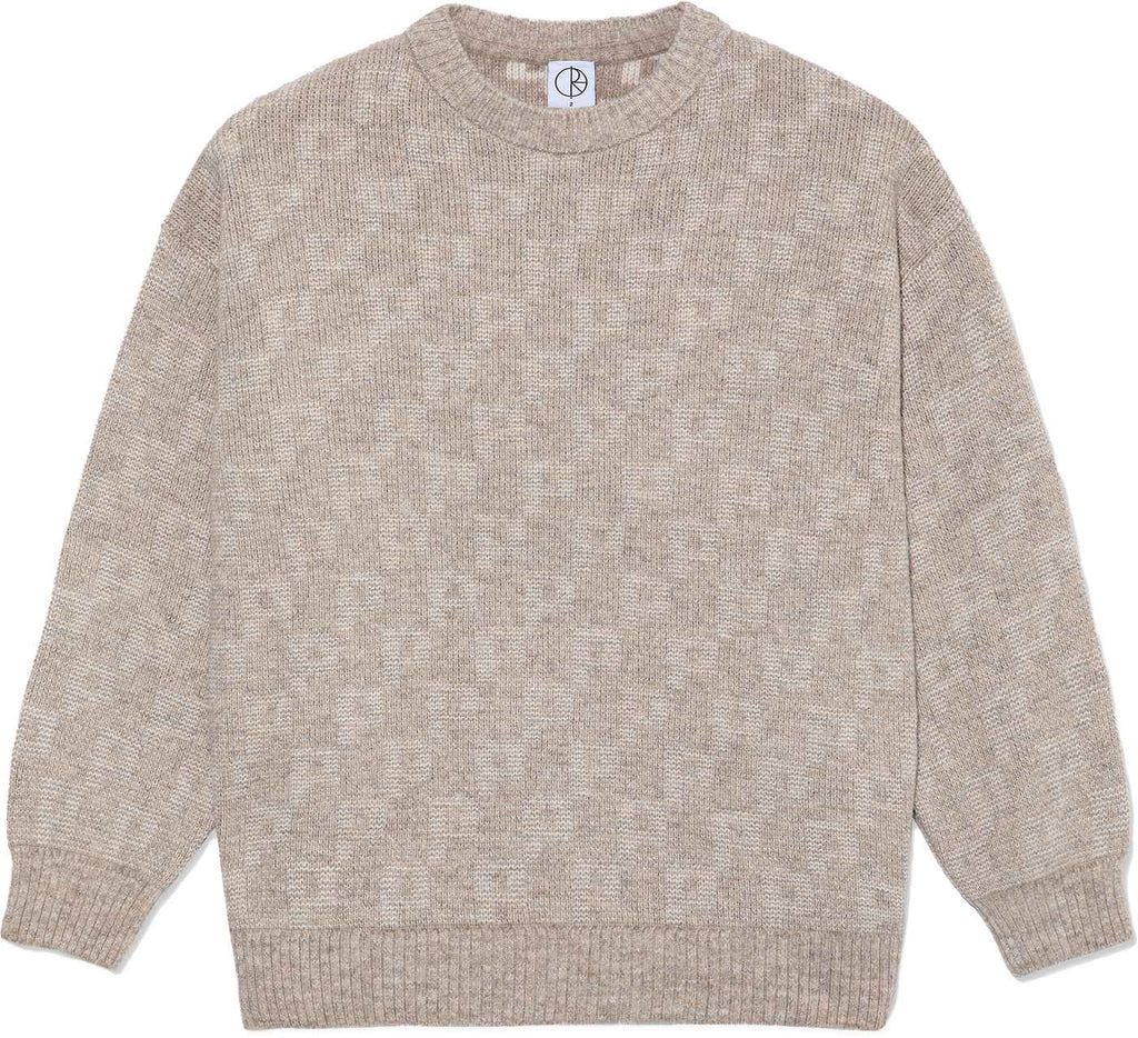 Polar Skate Co. Maglione George Sweater P Sand Uomo - 1