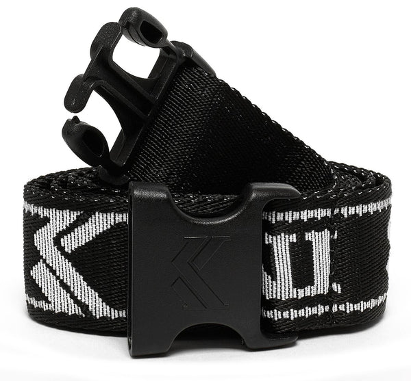 Karl Kani cinta College Click Belt black white