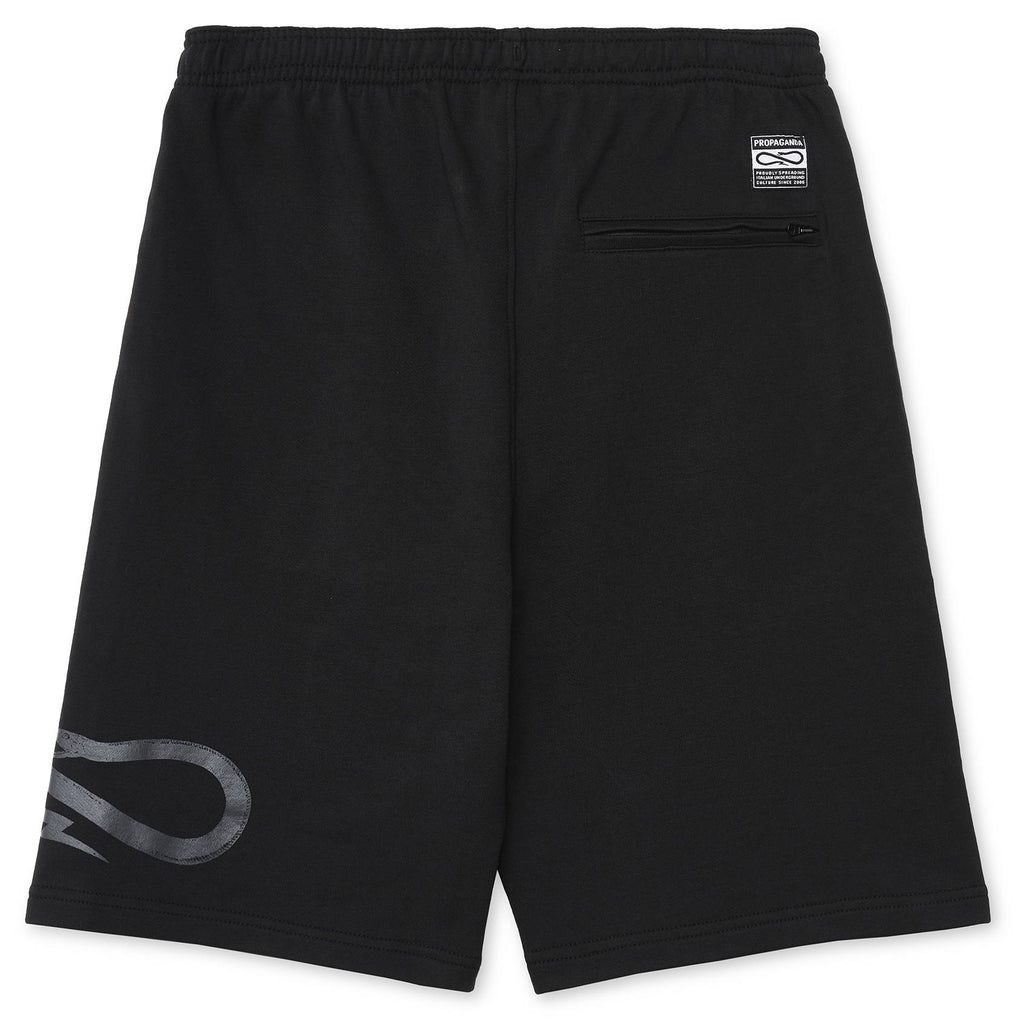 Propaganda Short Snake Jersey Black Uomo - 1