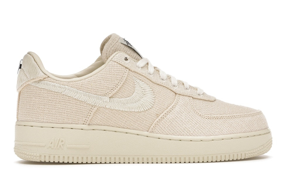 Nike Air Force 1 Low Stussy Fossil White Uomo - 1