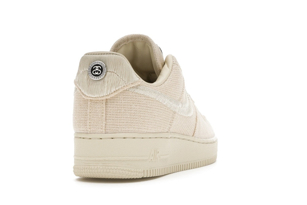 Nike Air Force 1 Low Stussy Fossil White Uomo - 4