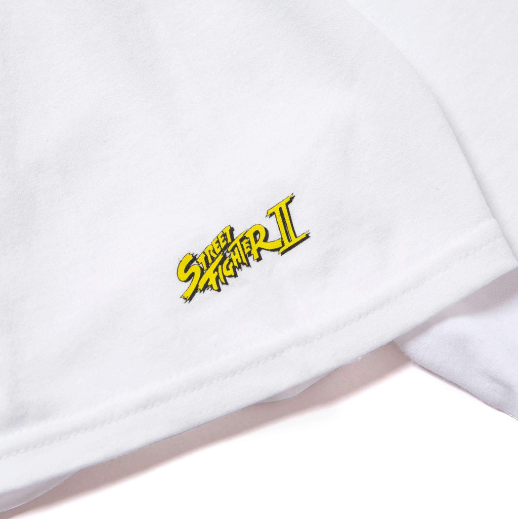 Huf T-shirt Dhalsim S/s Tee White Bianco Uomo - 2