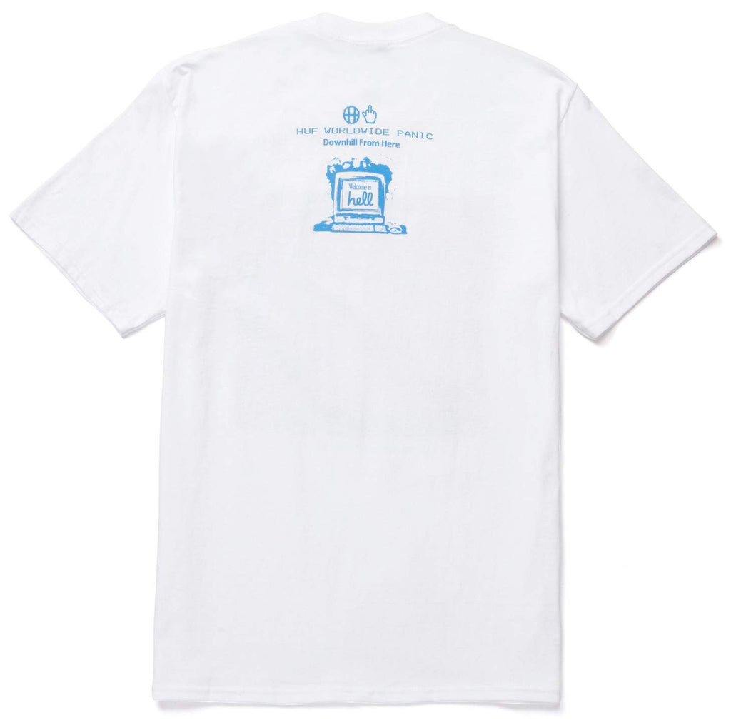 Huf T-shirt Y2k Day S/s Tee White Uomo - 2
