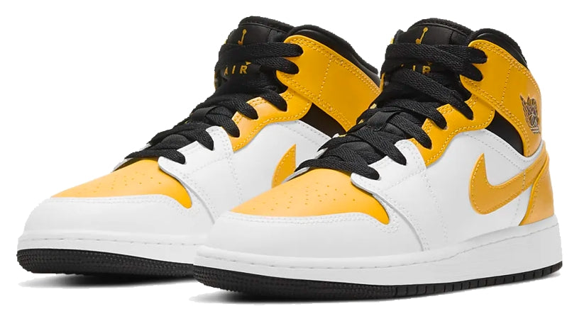 Jordan 1 Mid University Gold Gs Yellow Donna - 2