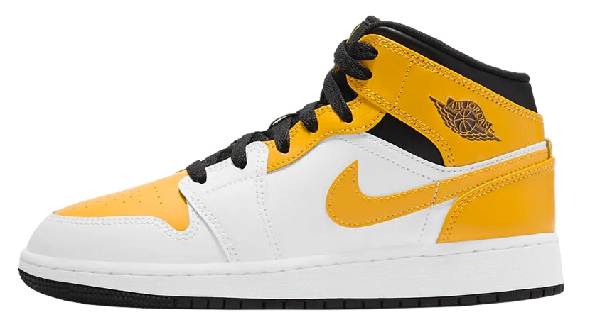 Jordan 1 Mid University Gold Gs Yellow Donna - 3