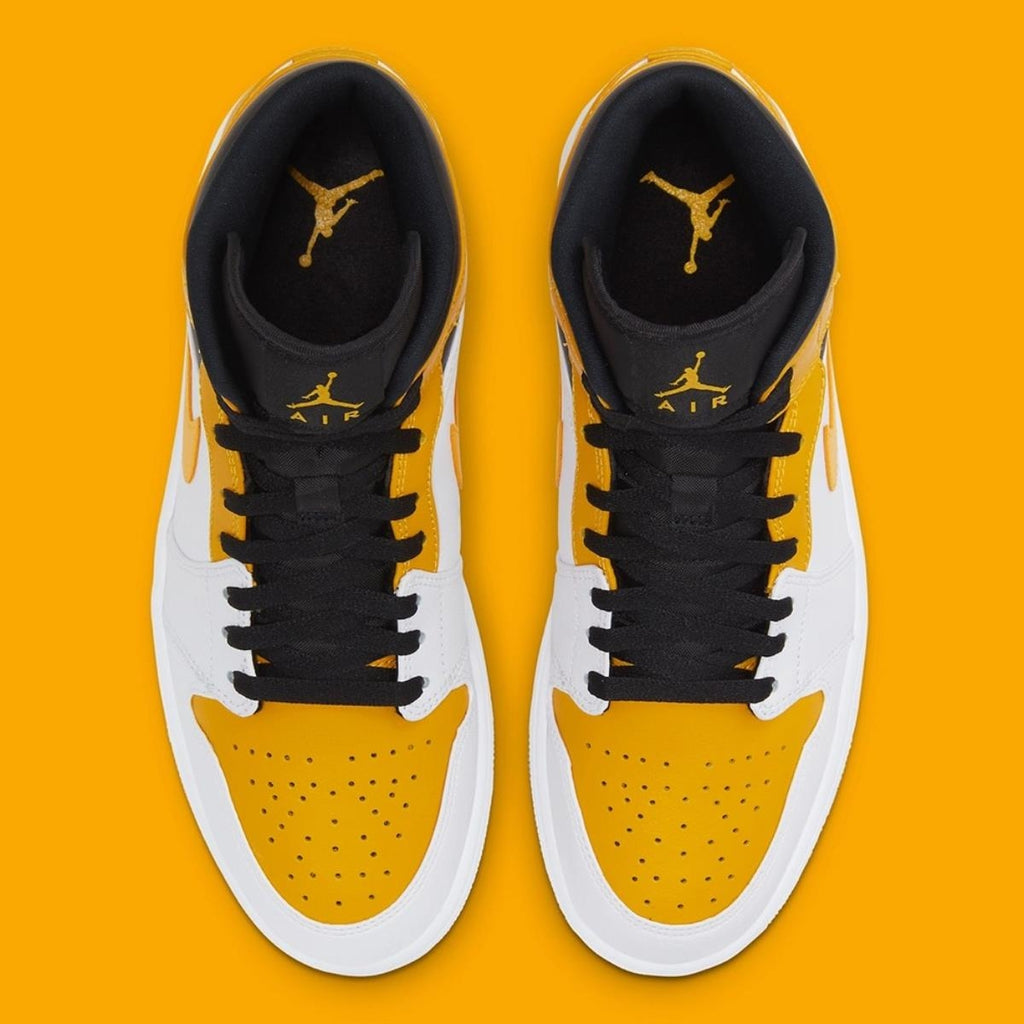 Jordan 1 Mid University Gold Gs Yellow Donna - 4