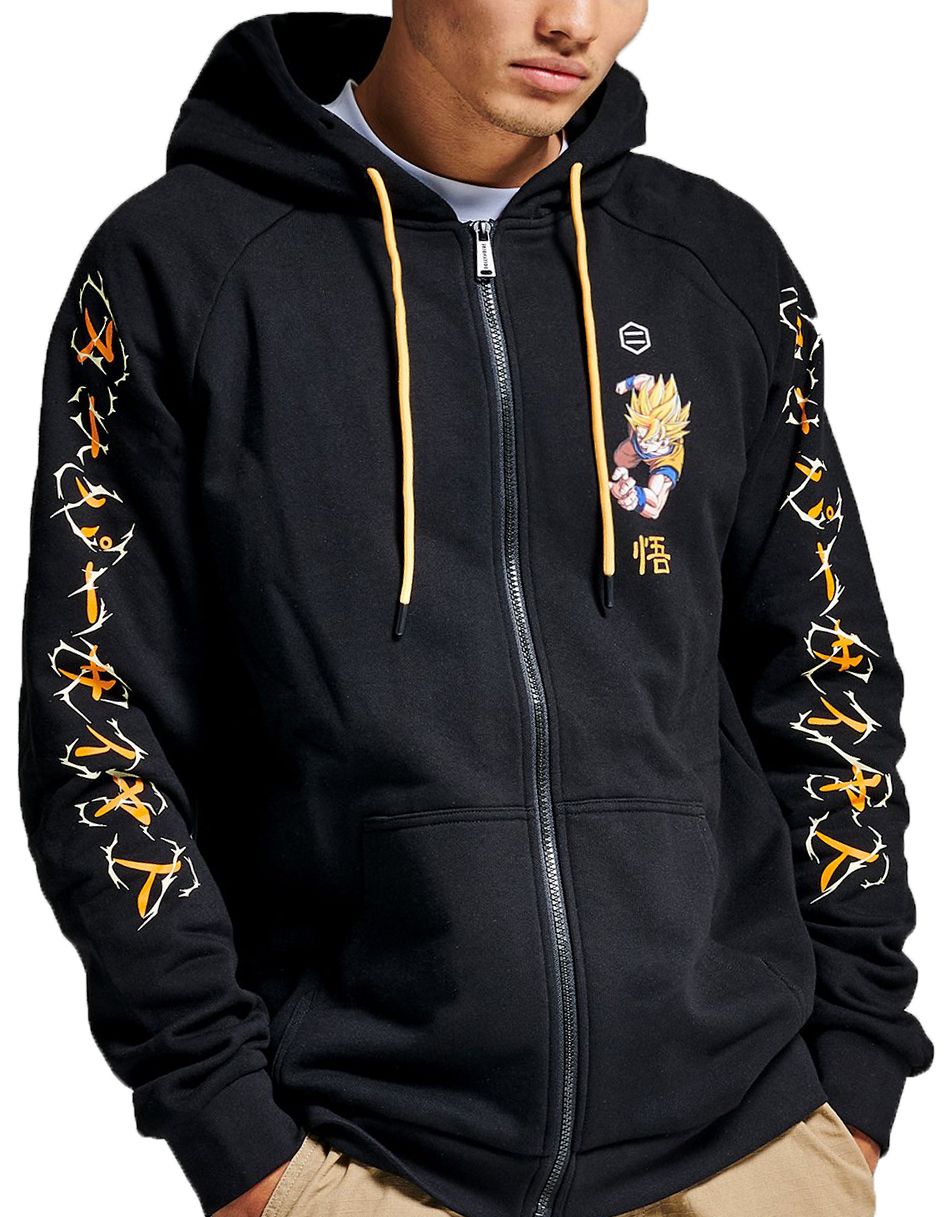 Felpa Goku Felpa Dragon Ball Uomo Dolly Noire Felpa Goku Super