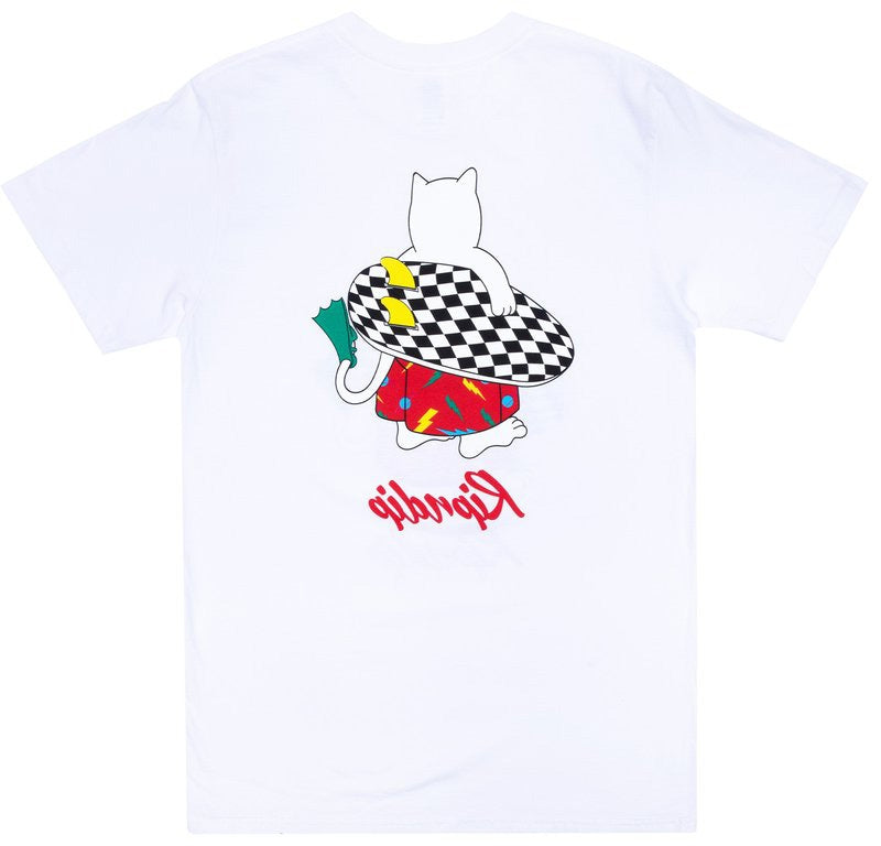 Ripndip T-shirt Surf Break White Uomo - 2