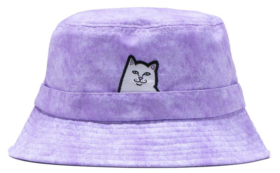 Ripndip Cappello Lord Nermal Bucket Hat Lavender Mineral Wash Purple Uomo - 1